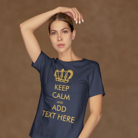 Kalm houden en Pickleball afspelen T-shirt