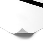 Kalm houden en Pizza eten Poster (Hoek)