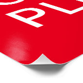 Kalm houden en plaatsen verzamelen | Funny Cute Qu Perfect Poster (Hoek)