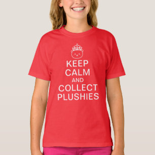 Kalm houden en plaatsen verzamelen   Funny Cute Qu T-shirt