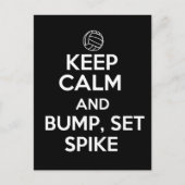 Kalm houden en pomp, Set, Spike Briefkaart (Voorkant)