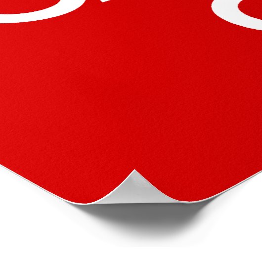 Kalm houden en Poster doorgeven (Hoek)