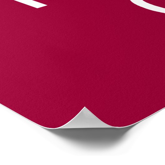 Kalm houden en PRAY op Poster houden (Hoek)