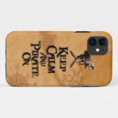 Kalm houden en prikken aan Case-Mate iPhone case (Achterkant (horizontaal))