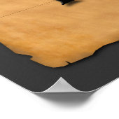 Kalm houden en prikken aan poster (Hoek)