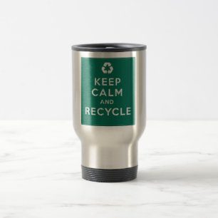 Kalm houden en Recyclen Reisbeker