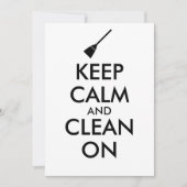 Kalm houden en reinigen op maat kaart (Voorkant)