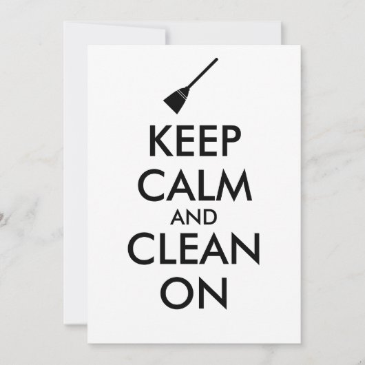 Kalm houden en reinigen op maat kaart (Voorkant)