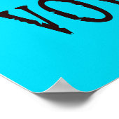 Kalm houden en reizen op Inspirerend Poster (Hoek)