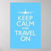 Kalm houden en reizen op Poster (Voorkant)
