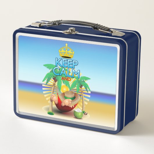 Kalm houden en... rustig op Hammock. (Voorkant)