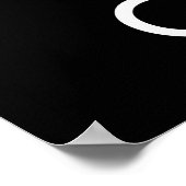 Kalm houden en schalen afspelen poster (Hoek)