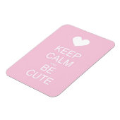 kalm houden en schattig zijn magneet (Linkerzijde)