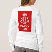 Kalm houden en Shirt doorgeven (Achterkant)