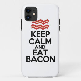 kalm houden en spektakel eten grappig hoesje