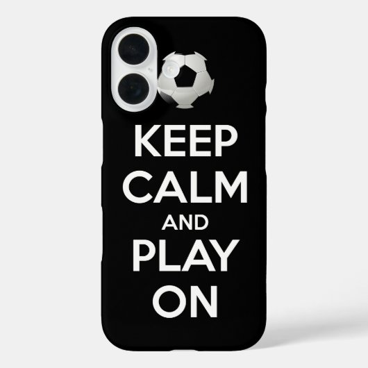 Kalm houden en spelen aan Case-Mate iPhone case (Achterkant)