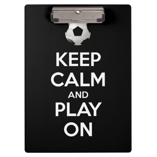 Kalm houden en spelen aan klembord (Voorkant)