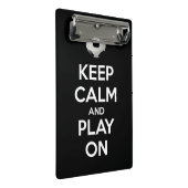 Kalm houden en spelen aan mini klembord (Schuin)