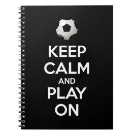 Kalm houden en spelen aan notitieboek