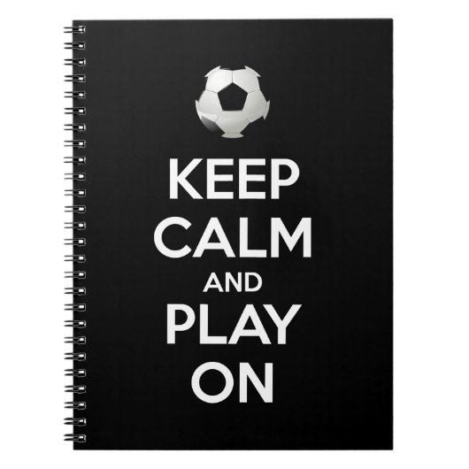 Kalm houden en spelen aan notitieboek (Voorkant)