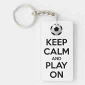 Kalm houden en spelen aan sleutelhanger (Voorkant)