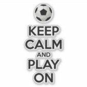 Kalm houden en spelen aan sticker (Voorkant)