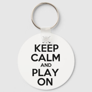 Kalm houden en spelen op - Veldsleutel Sleutelhanger