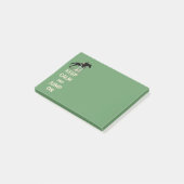 Kalm houden en springen op paard post-it® notes (Schuin)