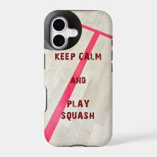 Kalm houden en Squash afspelen