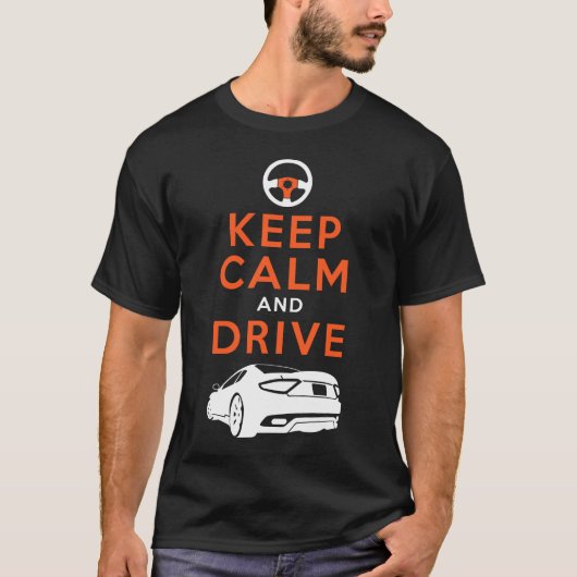 Kalm houden en station -GranTurismo- /version4 T-shirt (Voorkant)