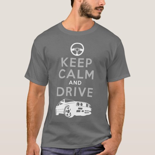 Kalm houden en station -M3- /version3 T-shirt (Voorkant)