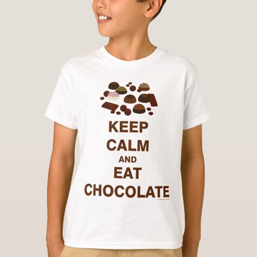 Kalm houden en t-shirt (Voorkant)