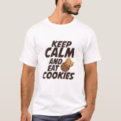 Kalm houden en T-shirt 1 van de Koekjes van het Ee (Voorkant)