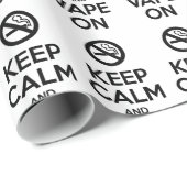 Kalm houden en tape ingeschakeld ~ Self Motivatie Cadeaupapier (Rol Hoek)