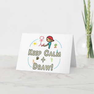 Kalm houden en tekenen kaart