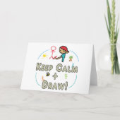 Kalm houden en tekenen kaart (Voorkant)