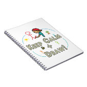 Kalm houden en tekenen notitieboek (Rechterzijde)