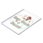 Kalm houden en tekenen notitieboek (Linkerzijde)