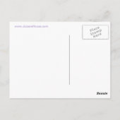 Kalm houden en thee Briefkaart hebben (Achterkant)