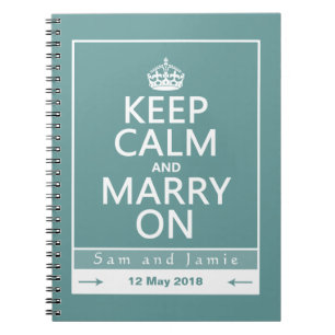 Kalm houden en trouwen aan notitieboek