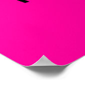 Kalm houden en trouwen [Vrouwen] Poster (Hoek)