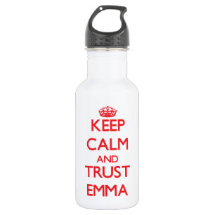 Kalm houden en TRUST Emma Waterfles