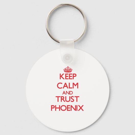 Kalm houden en TRUST Phoenix Sleutelhanger (Voorkant)