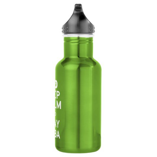 Kalm houden en Tuba spelen Waterfles (Rechts)