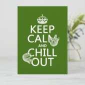 Kalm houden en Uitkantelen (slet) (om het even wel Kaart (Staand voorkant)