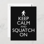 Kalm houden en uitlijnen briefkaart (Voorkant / Achterkant)