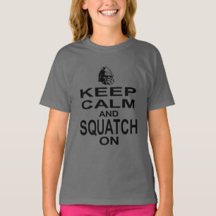 Kalm houden en uitlijnen t-shirt