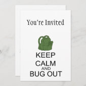 Kalm houden en uittrekken kaart (Voorkant / Achterkant)