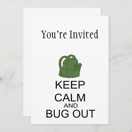 Kalm houden en uittrekken kaart (Voorkant / Achterkant)