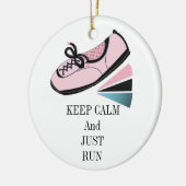 Kalm houden en uitvoeren keramisch ornament (Links)